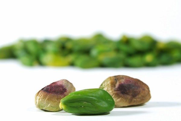 green peeled pistachio kernel