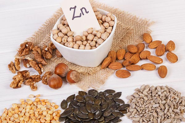 zinc and nuts