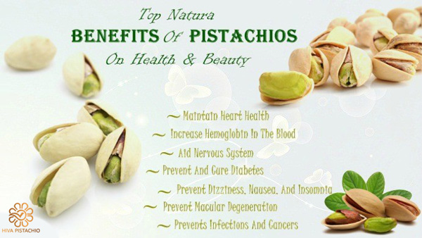 Benefits of pistachio for health and beauty