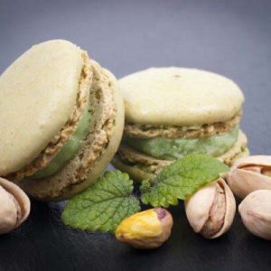 Pistachio Macarons