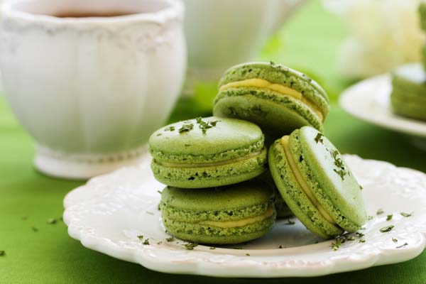 macarons of pistachio 